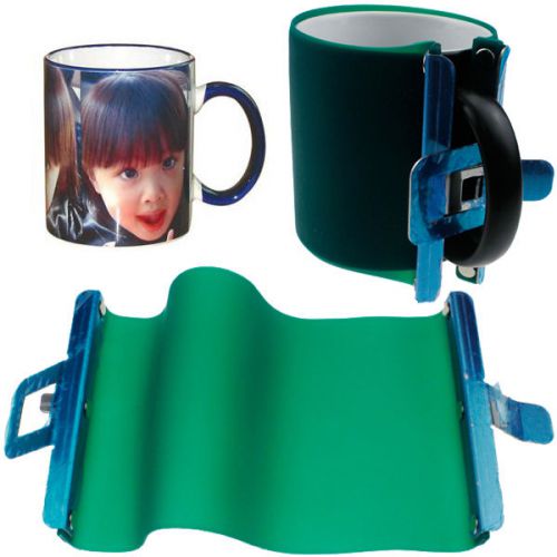 3d vacuum sublimation machine 11oz use 3 x mugs rubber clamps silicone fixture for sale