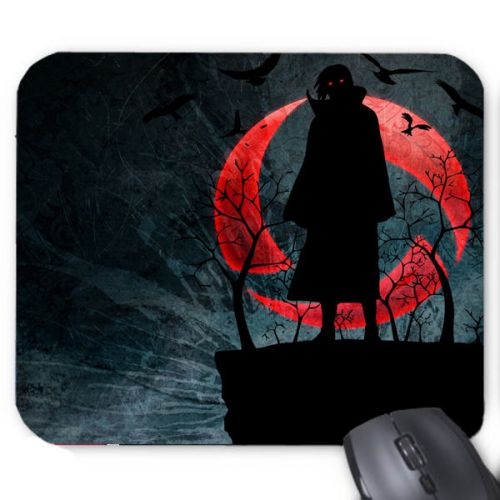 Itachi Uchiha Siluet Mouse Pad Mat Mousepad Hot Gift