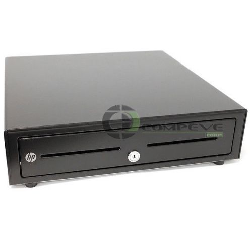 HP Standard Duty Cash Drawer QT457AT#ABC Steel Black