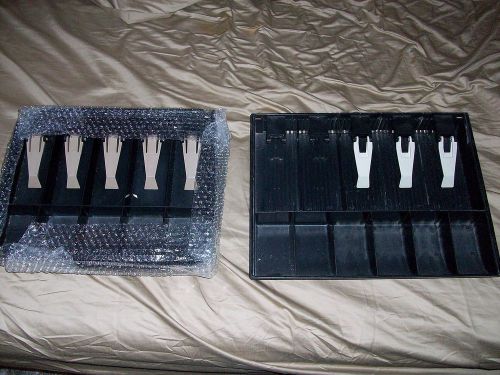 3 - 14 x 11.25 x 2 CASH REGISTER MONEY DRAWER TRAY INSERT Bill Box COMPARTMENTS