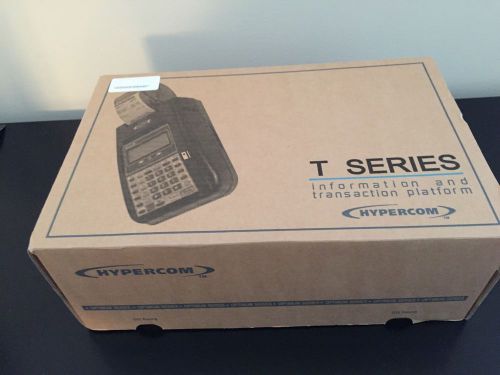 Hypercom t 7 plus t7plus series credit card terminal for sale