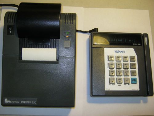 Verifone printer 250 tranz 380 credit card reader scanner pos retail for sale