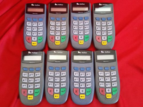 Lot of 8 Verifone Pinpad 1000SE P/N P003-160-02-002 - Untested