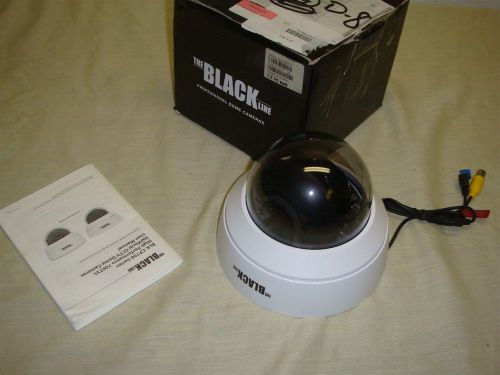 THE BLACK LINE BLK-CPD700 INDOOR 700TVL VARIFOCAL DAY/NIGHT DOME SECURITY CAMERA