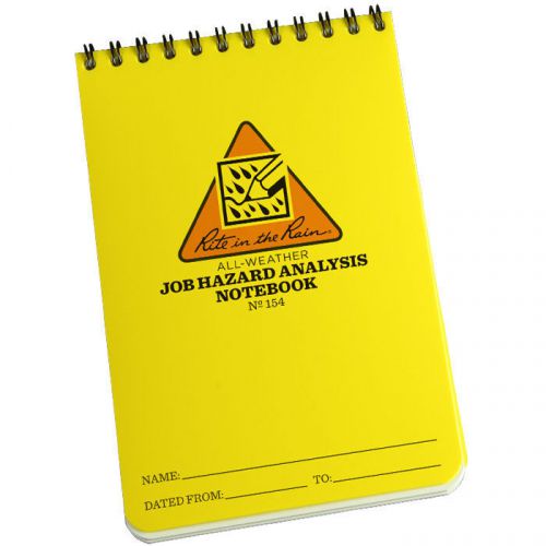 Rite in the Rain All-Weather Job Hazard Notebook 4x6