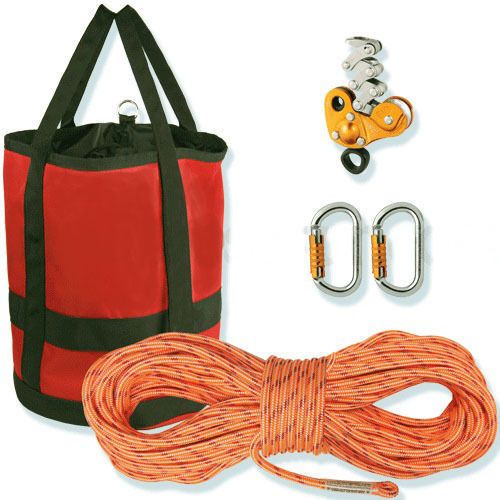 Tree Climbers Kit, Kit Combines Zigzag 2 w/carabiners &amp; Spliced Climbing Line
