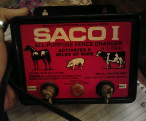 Electric fence charger