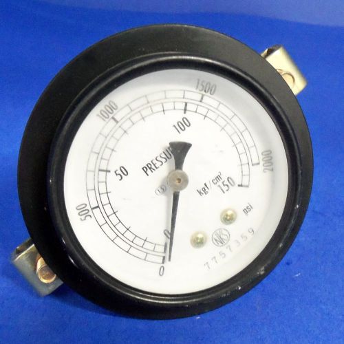 NKS 0-2000 PSI 0-150 KGF/CM2 PRESSURE GAUGE, 7757359 NNB