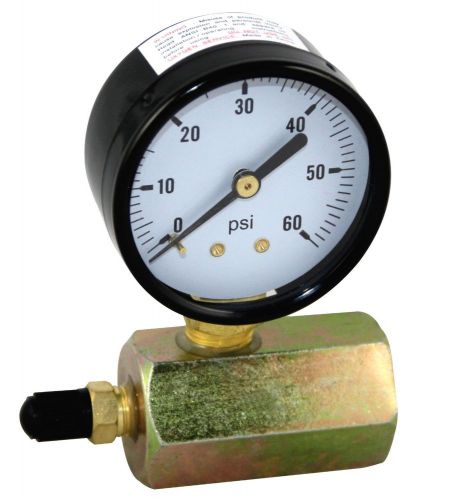 60 PSI Gas / Air Test Gauge Pressure 3/4&#034; FPT Body