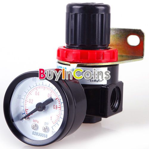 AR2000 Air Control Compressor Pressure Relief Regulating Regulator Valve Gauge