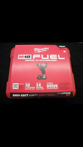 Milwaukee M18 FUEL 2653-22CT  RED LITHIUM 2.0 new!