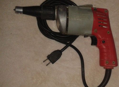 ~MILWAUKEE!~3.5 Amp! Screw Shooter Variable Speed Screw Gun Drywall 6753-1 NICE!