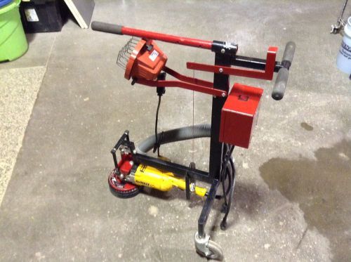 Hum-B Edge Grinder Polisher Concrete Surface Grinder Edge Machine Dust Grab