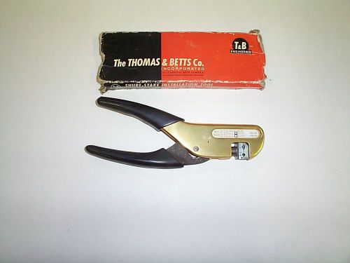 T&amp;b thomas &amp; betts wt 631 with taper pin die crimper for sale