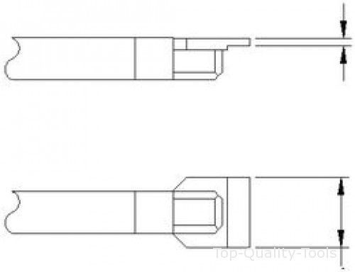 Tip, 0.7mmx8mm mpn: 1124-1006-p1 pace for sale