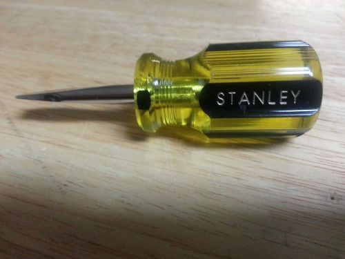 STANLEY 100 PLUS SCREWDRIVER-FLAT-   66-161 USA MADE