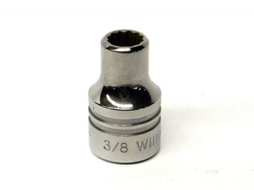 Williams 1/2&#034; Drive 3/8&#034; 12-point Shallow Socket ST-1212