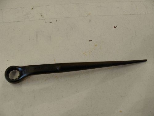 Armstrong 32-734 closed end 1-1/16 inch off-set spud wrench used as is for sale