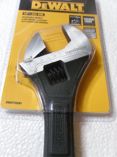 Dewalt 10-inch Adjustable Wrench DWHT70291 NEW