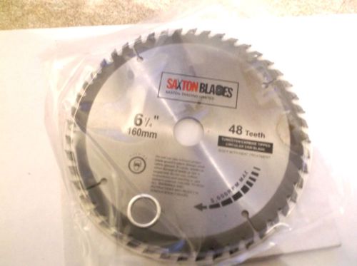 Saxton TCT Circular saw blade 160mm x 20mm x 48T for Festool TS55, Makita