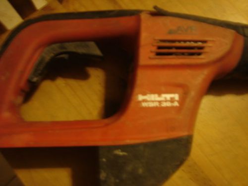 Hilti WSR 36A - 36 Volt Li ion Cordless Reciprocating Saw - Bare Unit