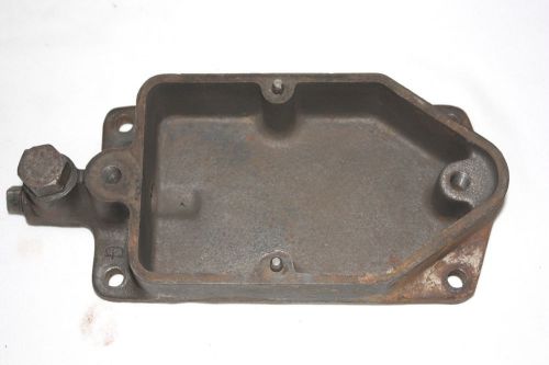 Briggs &amp; Stratton Model 5S Cast Iron Base-Oil Pan #290946 with Cap &amp; Plug.