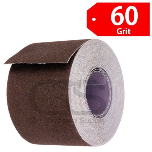 1 1/2&#034; Wide Emery Cloth 10&#039; Strip Sandpaper  60 Grit Coarse