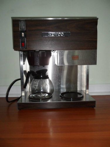 Newco commercial pourover coffee brewer model rc-2 with warmer for sale