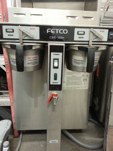 FETCO DUAL 1.5 GAL THERMAL COFFEE BREWER