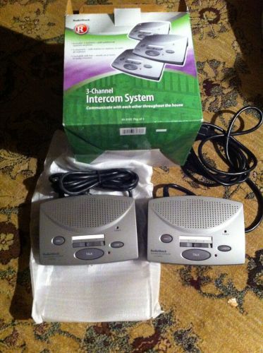 3-channel Intercom System by RadioShack