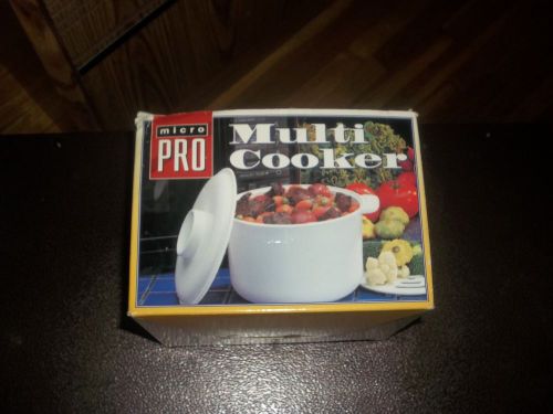 Micro Pro Multi Cooker ,steamer, poacher, reheating.unused