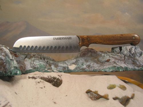 SANTOKU CUSTOM BOCOTE HANDLE CHEFS KNIFE