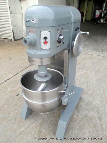 Hobart h 600 pizza dough mixer 60qt mixer , attachment h600, 60 qt for sale