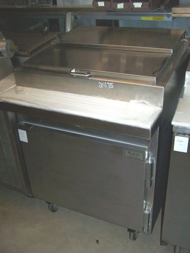 Kairak 1 door prep table on casters; 115v; 1ph; model: krp-325m for sale