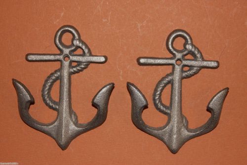 (6) ANCHOR, ANCHOR DECOR, ANCHORS, NAUTICAL,SEAFOOD,OCEAN,SEA,CAPTAIN  NXX