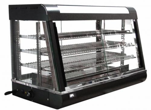 Large bakery deli heated food merchandiser case for sale