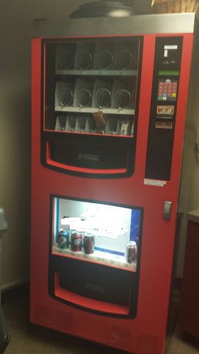 Euc 2008 gaines vm750b electronic snack &amp; beverage vending machine for sale