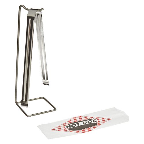 Benchmark USA 66001 Hotdog Starter Kit Tongs Holder and Bags