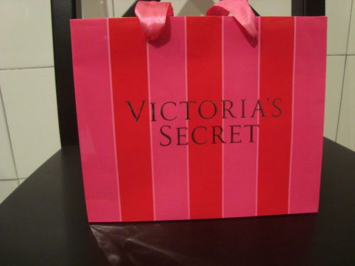 VICTORIA&#039;S SECRET SMALL SHOPPING GIFT BAG FOR COSMETICS FRAGRANCES LINGERIE