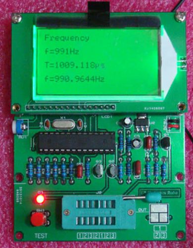 GM328 transistor tester/ ESR table / LCR / frequency meter / square wave genera