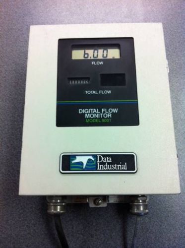 DATA INDUSTRIAL 900T DIGITAL FLOW MONITOR 110V