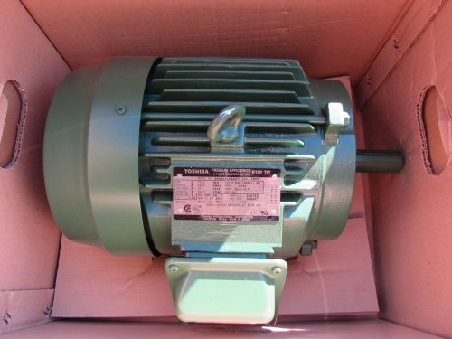 TOSHIBA ELECTRIC MOTOR # B0054FLF2AYH , 5 HP , 230/460V , 1745 RPM 184T NEW