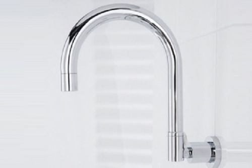 240 MM LINSOL DOM HIGH END SWIVEL BATHROOM WALL BATH / SPA CHROME SPOUT