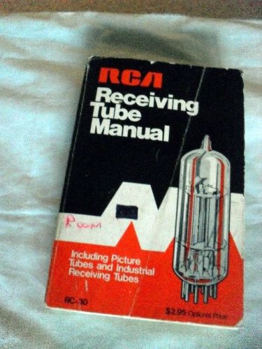 USED STILL IN USABLE CONDITION RCA TUBE MANUAL 1975