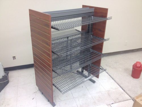 Large candy rack shelf merchandiser for convenience store or liquor with extra for sale