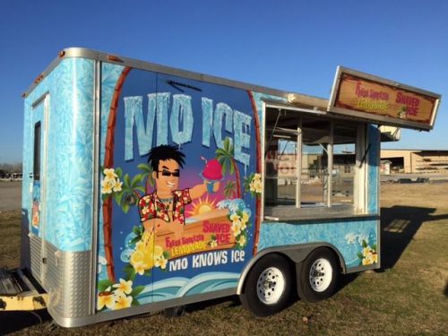 Shaved Ice Concession Trailer