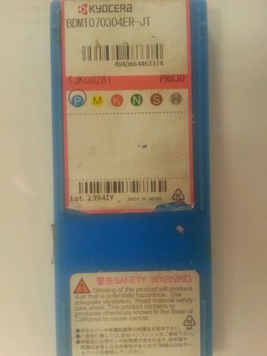 Kyocera milling inserts bdmt070304er-jt for sale