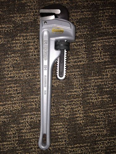 Ridgid  814 Aluminum H.D. Pipe Wrench 14 Inch  14&#034;-350mm Ridge Tool Co