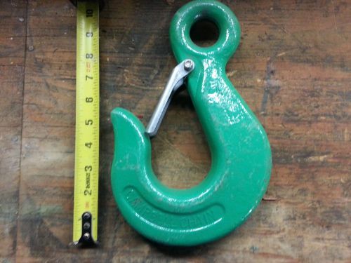 Campbell chain 5/8 v-10 16mm hook with safety latch for sale