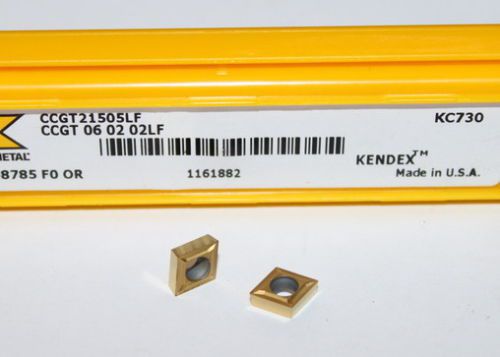 CCGT 2151LF 21.51 LF KC730 KENNAMETAL INSERTS